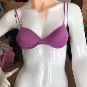 Purple under wire bra can be for women and kids